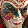 Harris Tweed Jester Mask Detail