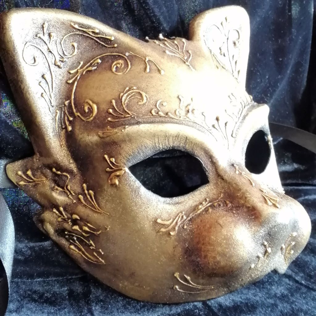 Cat Mask Cosplay Halloween Cat Costume Mask - Venetian Cat Masks